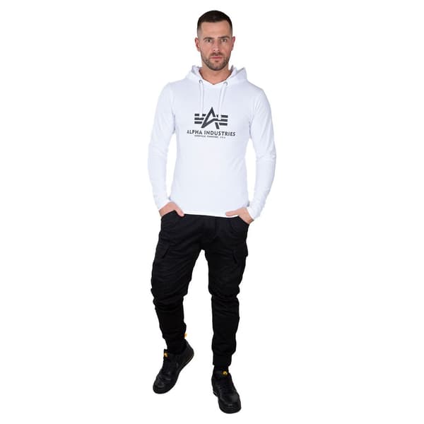 Alpha Industries Basic Heavy Pitkähihainen T-paita Valkoinen 2XL Mies