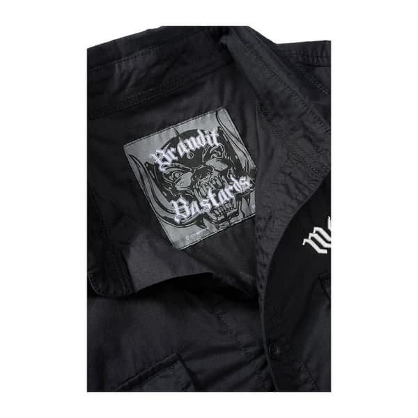 Brandit Kortärmad Tröja Motörhead Svart 6XL Man