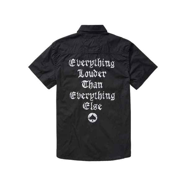 Brandit Kortärmad Tröja Motörhead Svart 6XL Man