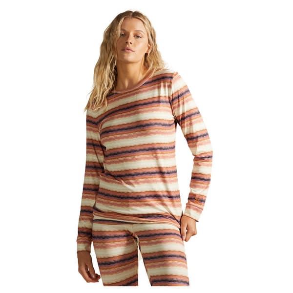 Billabong Pitkähihainen T-paita Warm Up Tech Oranssi S Nainen
