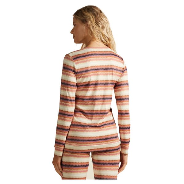 Billabong Långärmad T-shirt Warm Up Tech Orange XL Kvinna