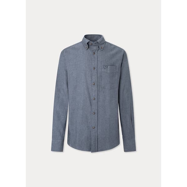 FaÇonnable Skjorte Club Bd Sp Heath Flnl Blå 4XL Mand