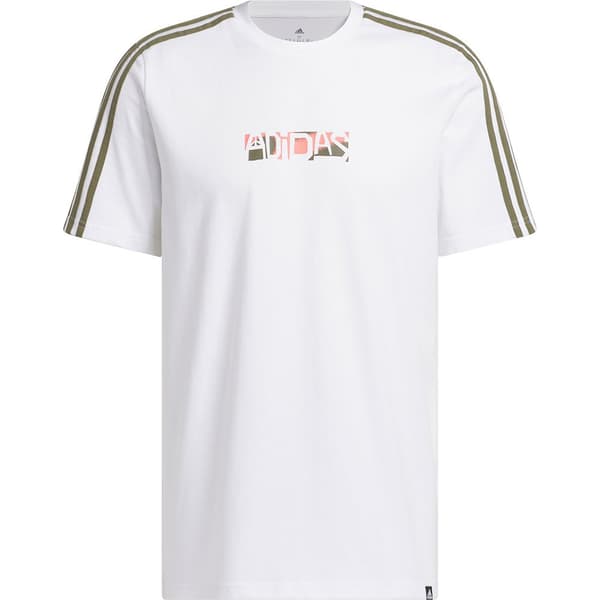 Adidas Kortärmad T-shirt Opt 1 Vit XL Man