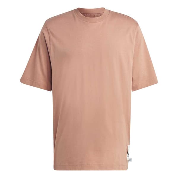 Adidas Kortärmad T-shirt Caps Beige 2XL / Regular Man