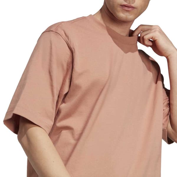 Adidas Kortärmad T-shirt Caps Beige 2XL / Regular Man