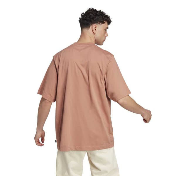 Adidas Kortärmad T-shirt Caps Beige 2XL / Regular Man