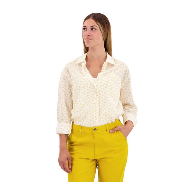 Dockers Långärmad Tröja Original Beige S Kvinna