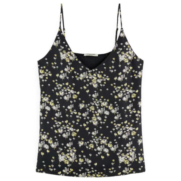 Scotch & Soda Ärmlös T-shirt 171779 Svart S Kvinna