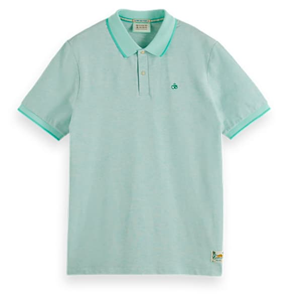 Scotch & Soda Kortærmet Polo 171722 Grøn M Mand