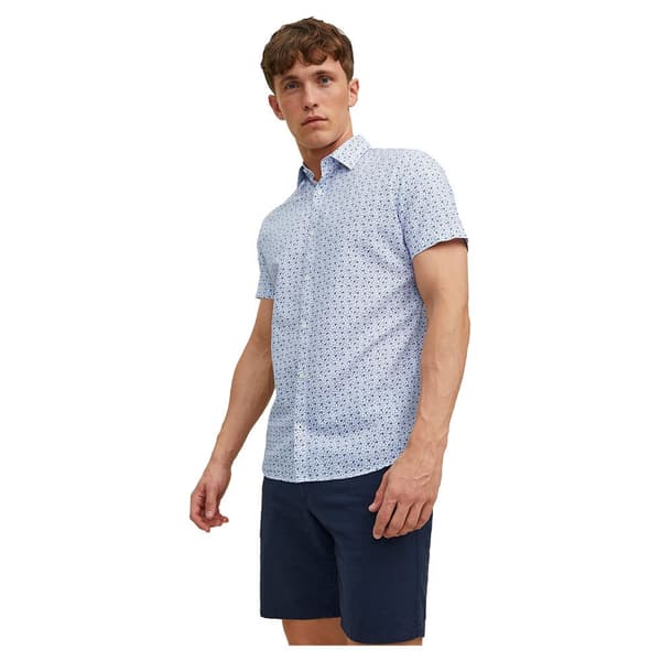 Jack & Jones Kortärmad Tröja Blasummer Blå S Man