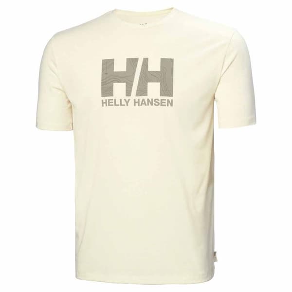 Helly Hansen Skog Recycled Graphic T-shirt Med Korta ärmar Gul S Man