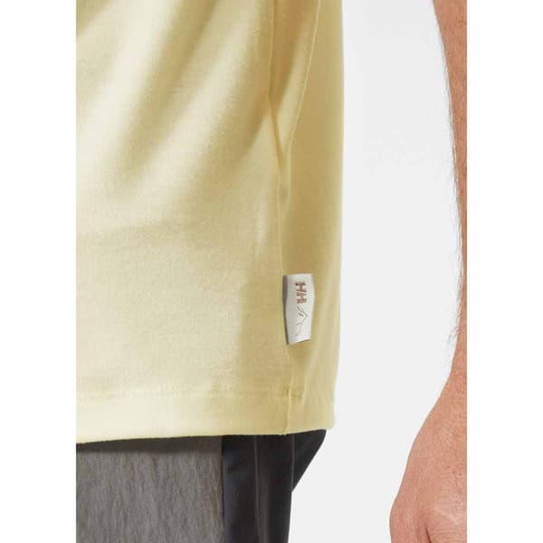 Helly Hansen Skog Recycled Graphic T-shirt Med Korta ärmar Gul S Man