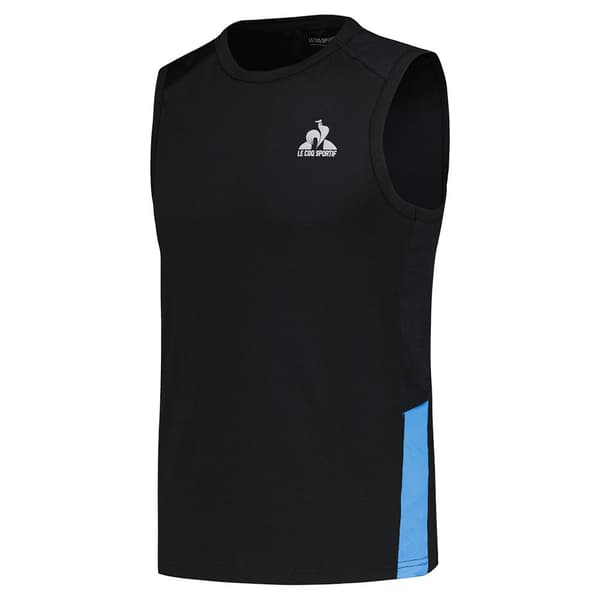 Le Coq Sportif Ärmlös T-shirt 2320840 Training Sp N°1 Svart S Man