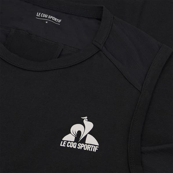 Le Coq Sportif Ærmeløs T-shirt 2320841 Training Sp N°1 Sort S Mand
