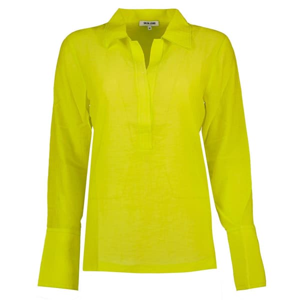 Salsa Jeans Blus 21007079 Grönt M Kvinna