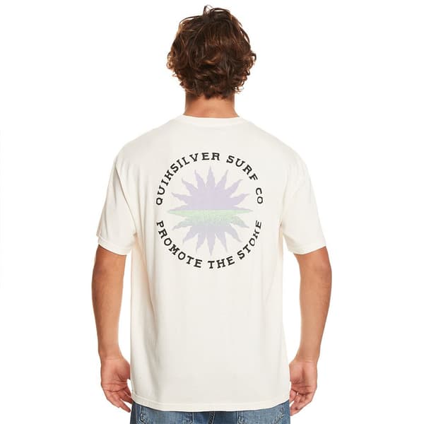Quiksilver Kortærmet T-shirt Fading Sun Ss Hvid M Mand
