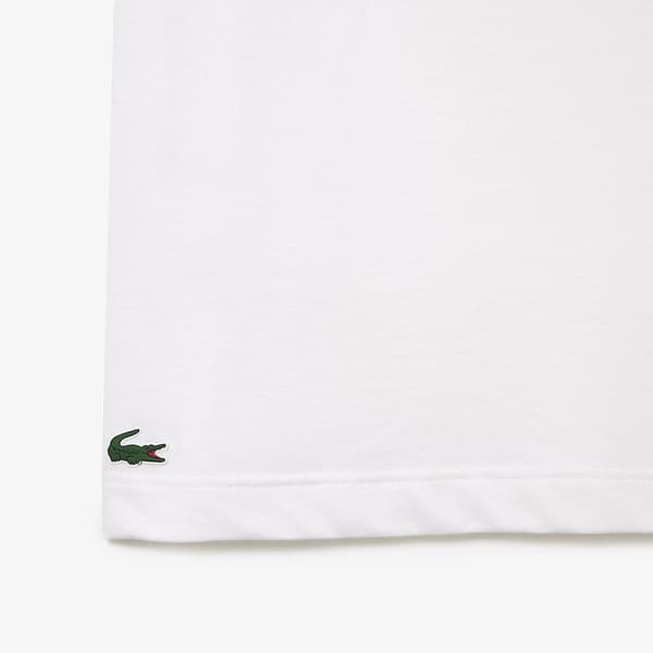 Lacoste Lyhythihainen T-paita Th9320-00 Valkoinen L Mies