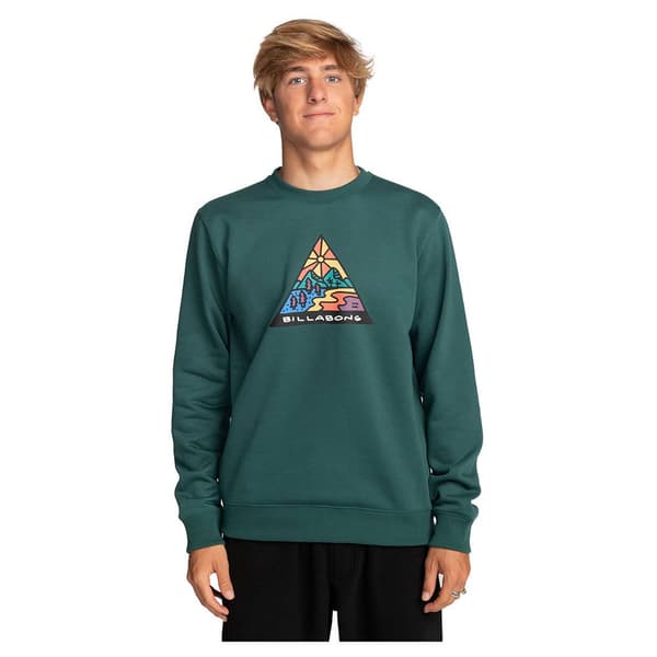 Billabong Långärmad T-shirt Shine Grönt S Man