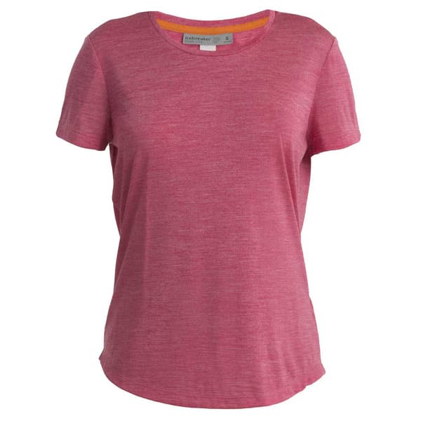 Icebreaker Lyhythihainen T-paita Sphere Ii Merino Pinkki S Nainen