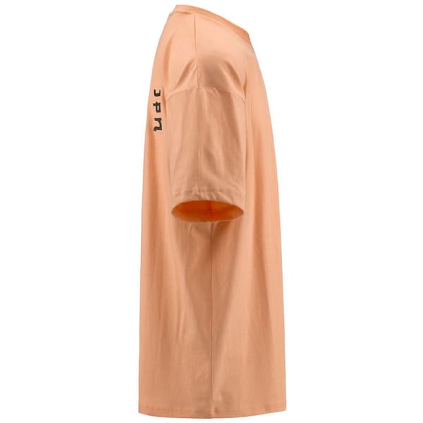 Kappa Kortärmad T-shirt Authentic Jpn Glesh Orange M Man