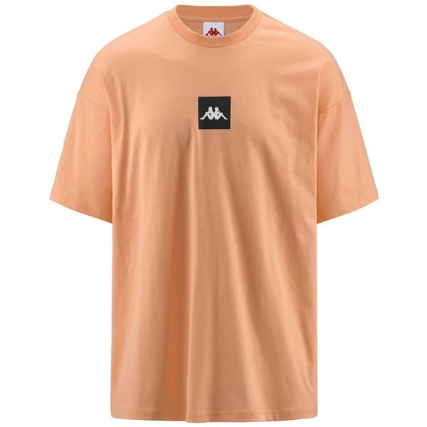 Kappa Kortärmad T-shirt Authentic Jpn Glesh Orange M Man