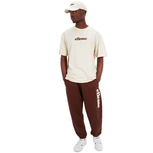 Ellesse Lyhythihainen T-paita Kem Ruskea 2XL Mies