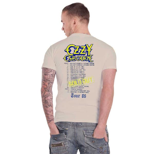 Ozzy Osbourne The Ultimate Sin Tour 86 T Shirt