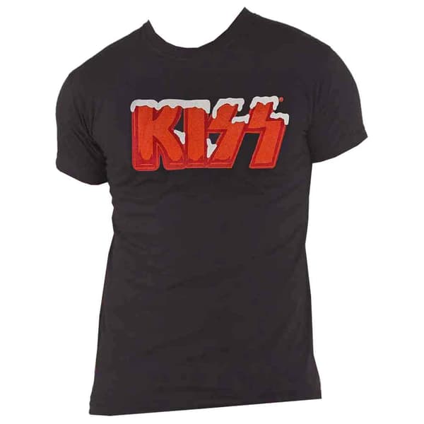 KISS Holiday Logo Christmas T Shirt