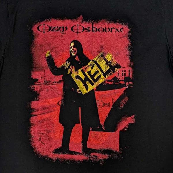 Ozzy Osbourne Hitchhiker to Hell T Shirt