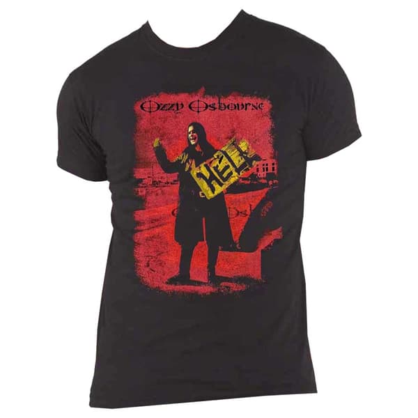 Ozzy Osbourne Hitchhiker to Hell T Shirt