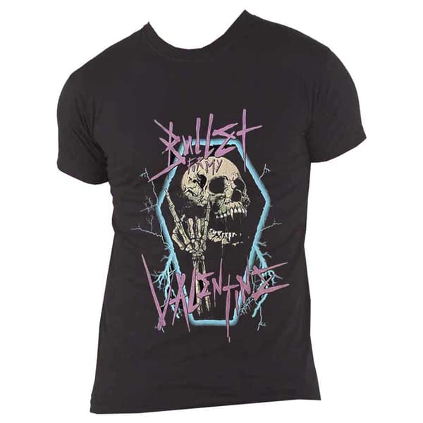 Bullet For My Valentine Thrash Skull T Shirt
