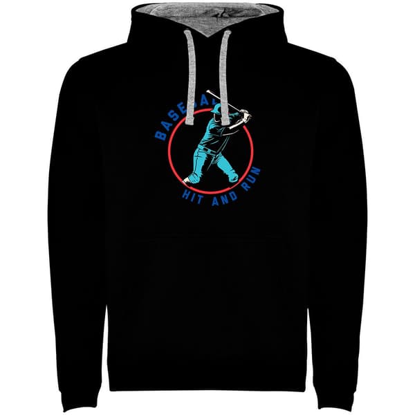 Kruskis Huppari Hit And Run Bicolor Musta 2XL Mies