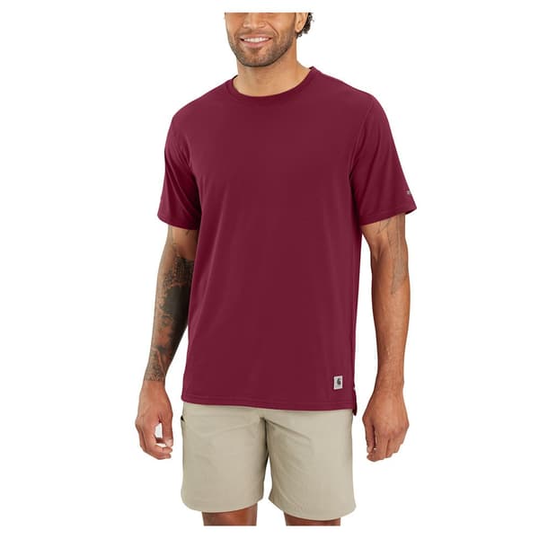 Carhartt Kortærmet T-shirt Med Afslappet Pasform Extremes Lilla M