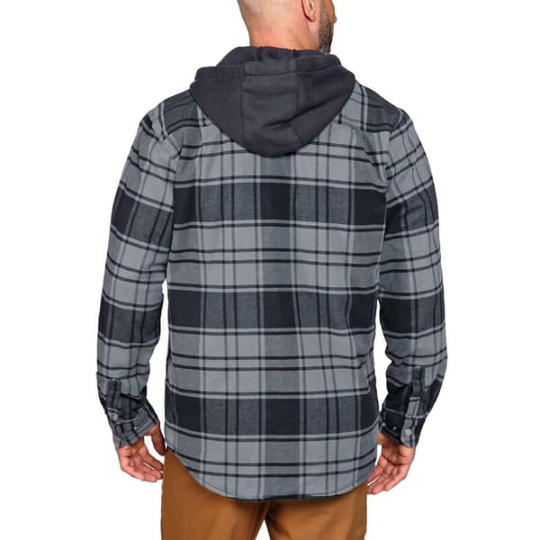 Carhartt Långärmad Tröja Med Luva I Avslappnad Passform Rugged Flex Grå 2XL
