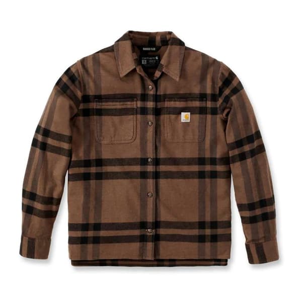 Carhartt Pitkähihainen Paita Midweight Flannel Plaid Ruskea M