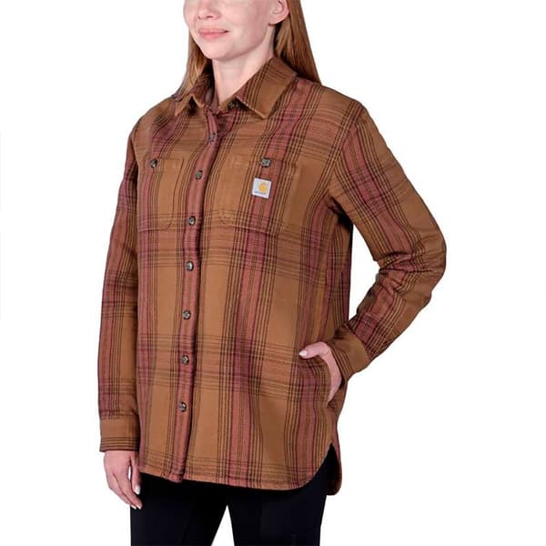 Carhartt Pitkähihainen Paita Twill Plaid Ruskea M