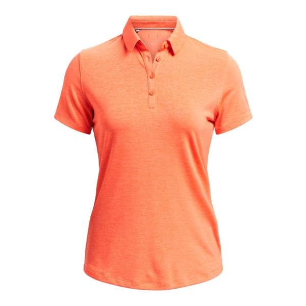 Under Armour Golf Kortärmad Piké Zinger Orange XS