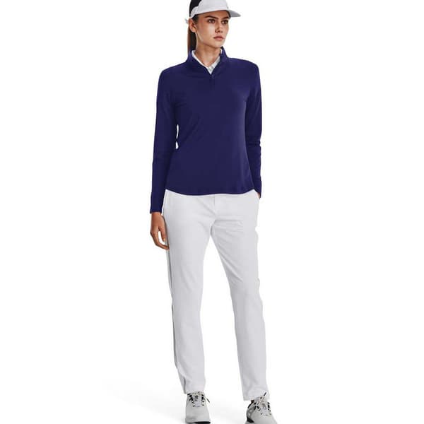 Under Armour Golf Langærmet T-shirt Halfzip Playoff Blå S
