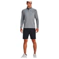 Miniatyrbillede 6 af 6: Under Armour Golf Langærmet T-shirt Halfzip Playoff Grå L