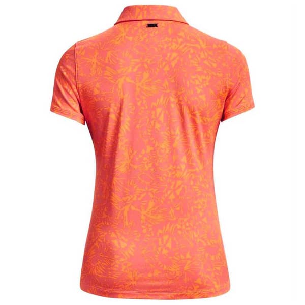 Under Armour Golf Kortärmad Piké Playoff Printed Orange M
