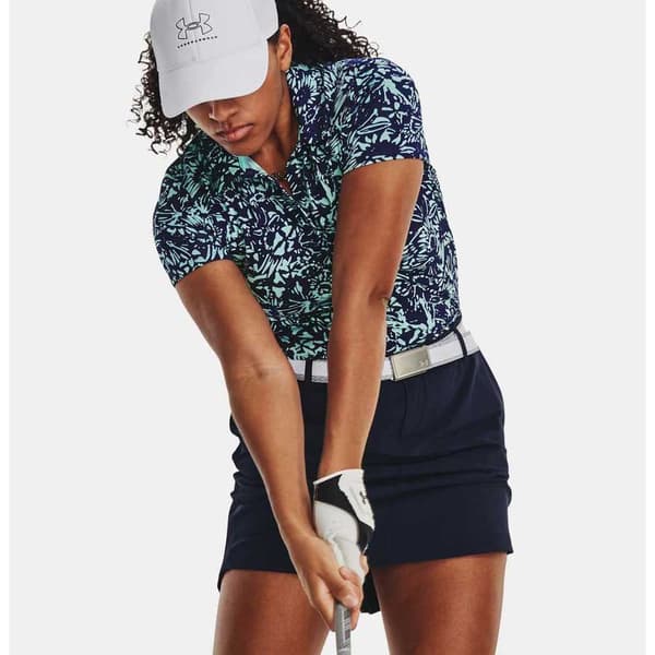 Under Armour Golf Kortærmet Polo Playoff Printed Grå XS