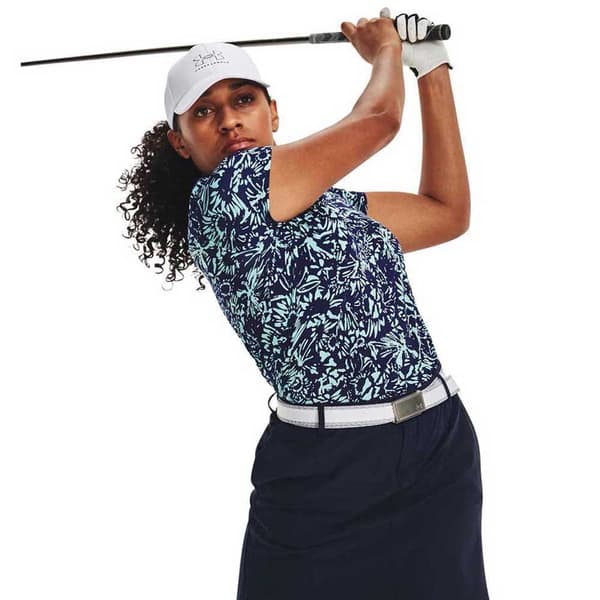 Under Armour Golf Kortærmet Polo Playoff Printed Grå XS