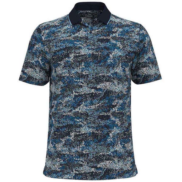 Under Armour Golf Kortärmad Piké Iso-chill Edge Blå S