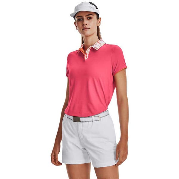 Under Armour Golf Kortærmet Polo Iso-chill Rosa XS