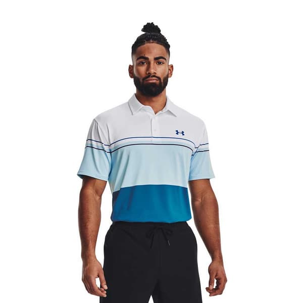 Under Armour Golf Kortærmet Polo Playoff 2.0 Blå XS
