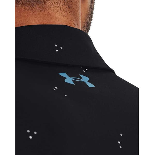 Under Armour Golf Kortærmet Polo Playoff 3.0 Printed Sort XS