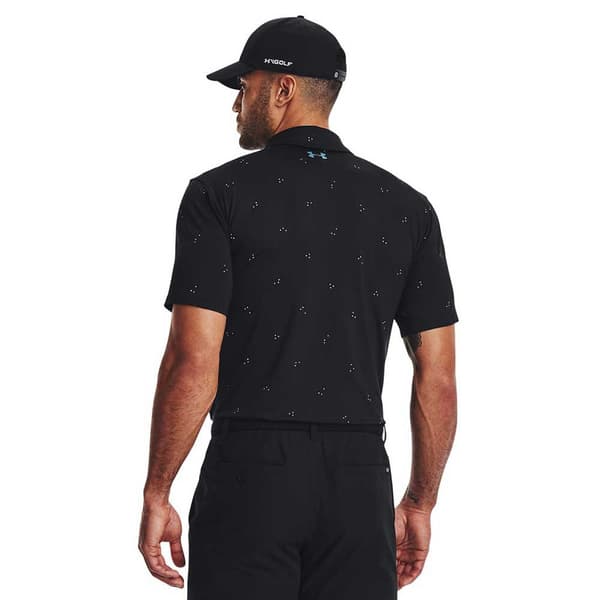 Under Armour Golf Kortærmet Polo Playoff 3.0 Printed Sort XS