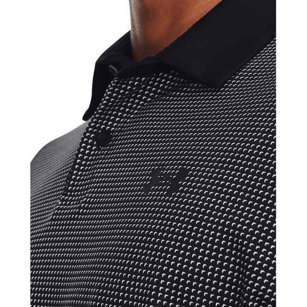 Under Armour Golf Kortærmet Polo Tee To Green Printed Sort S