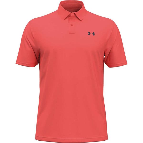 Under Armour Golf Kortærmet Polo Tee To Green Rød S