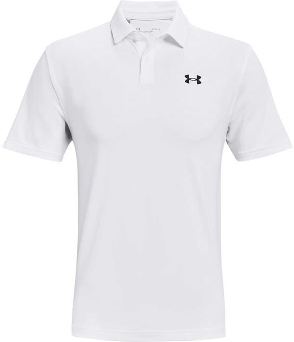 Under Armour Golf Kortärmad Piké Tee To Green Vit 2XL